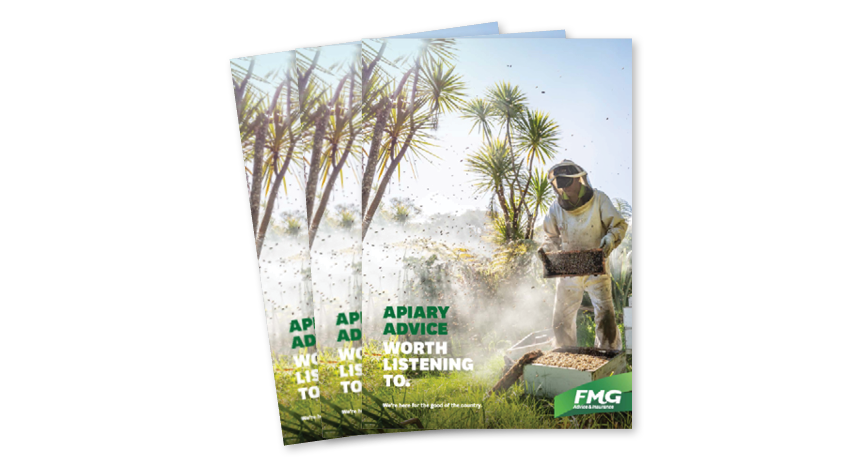 cover page showing two beekeepers