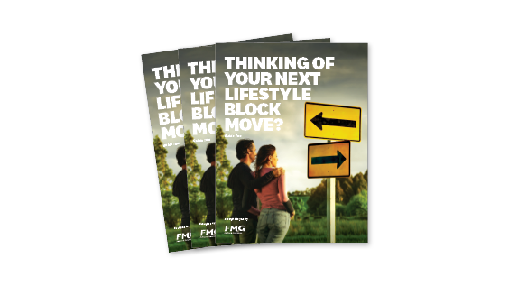 Couple looking at signs showing crossroads 